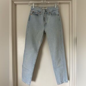 Levi's Wedgie Fit Light Blue Jeans